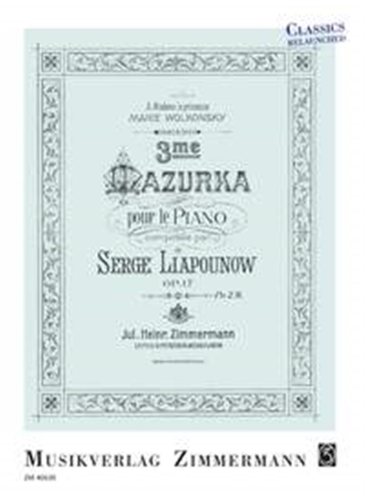Mazurka No.3 Op. 17